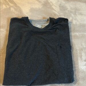 Izod Dark Gray Pocket T-Shirt